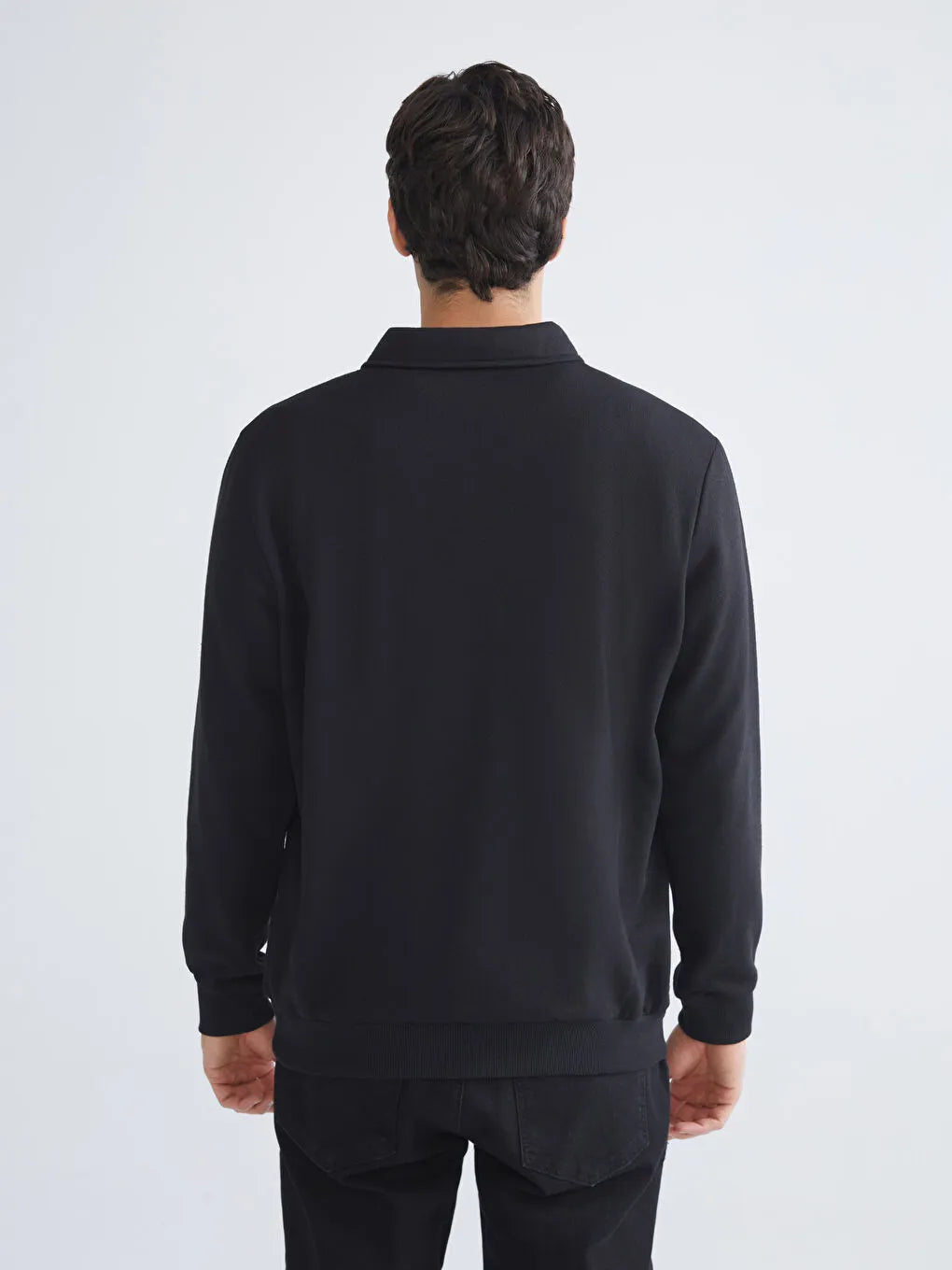 Felpa da uomo con collo alto